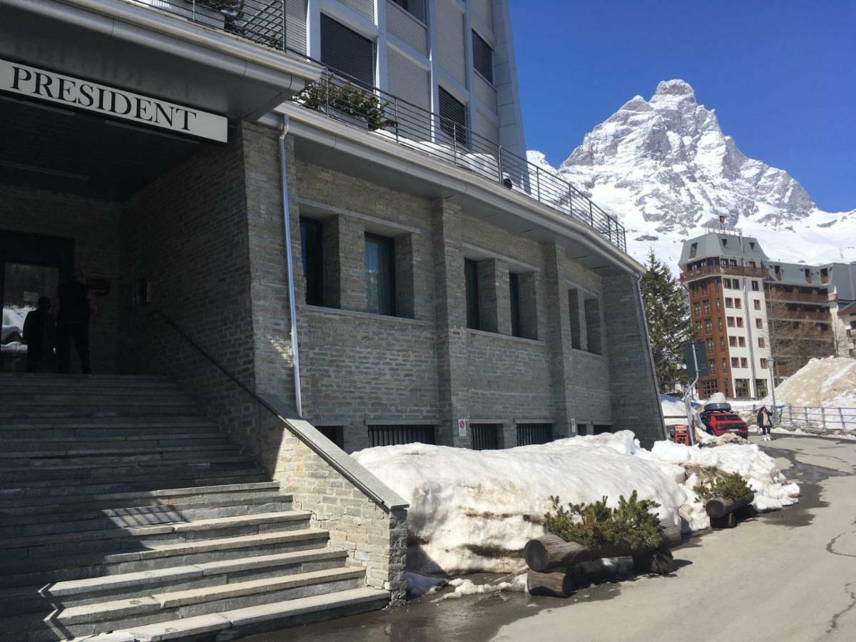 President Palace - Breuil Cervinia -Appartamento 6 - Cir 0634 Breuil-Cervinia Exterior foto